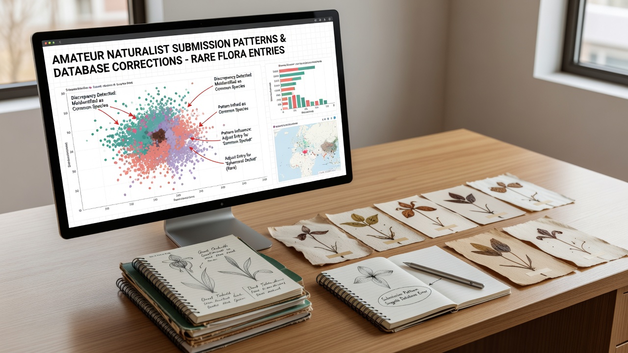 Patterns in Amateur Naturalist Submissions That Influence Database Corrections for Rare Flora Entries